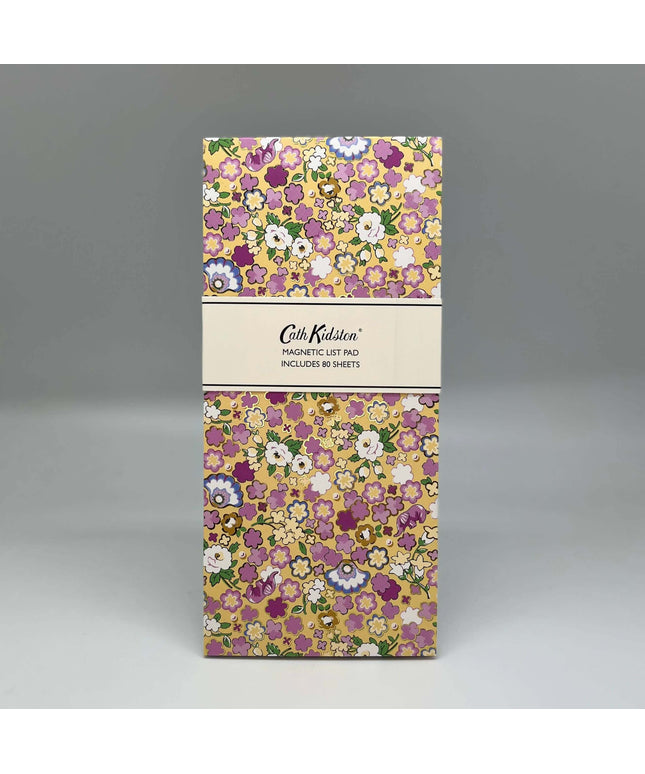 Cath Kidston Magnetic List Pad Pink Yellow Stationery Gift