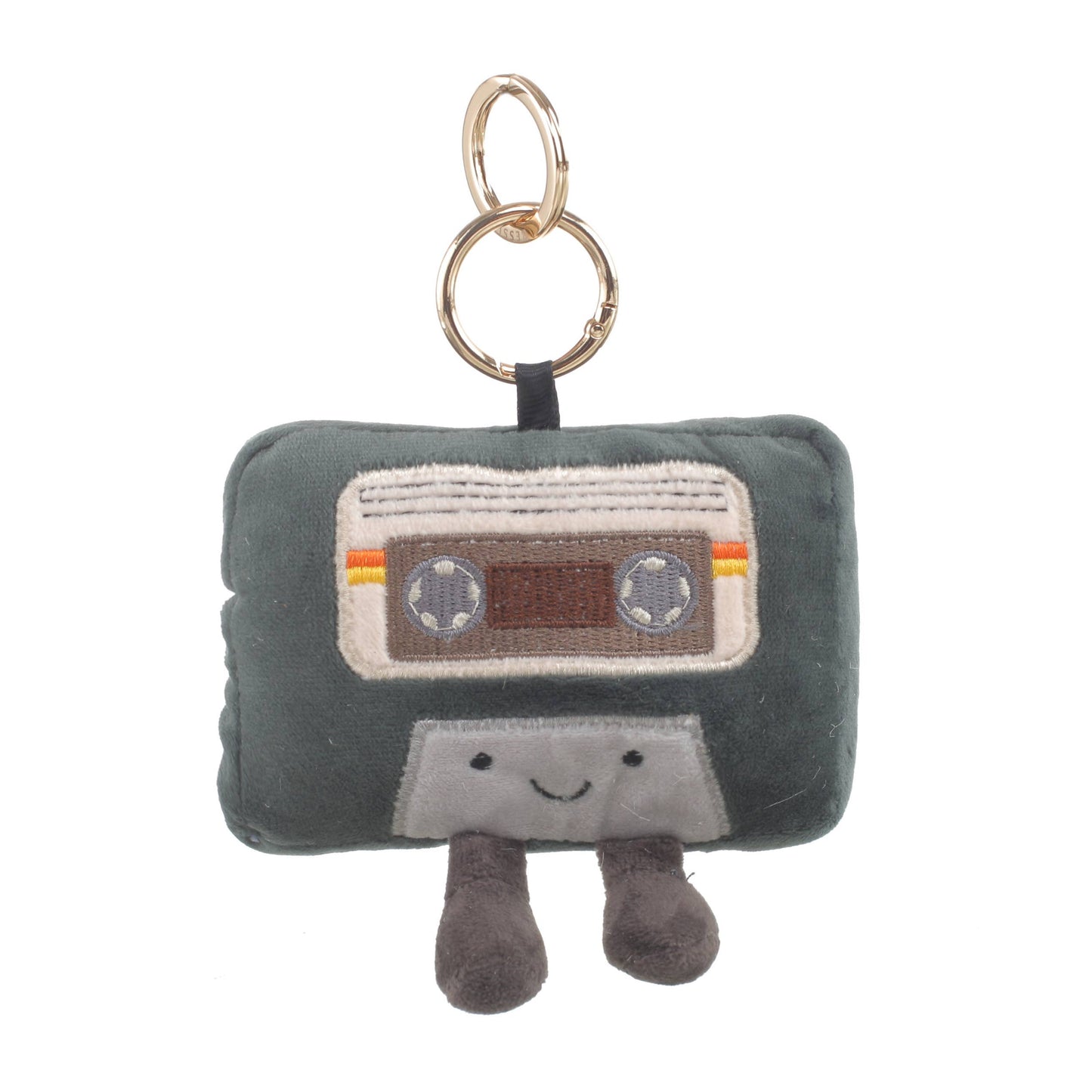 Plush Cassette Bag Charm - The Red Squirrel