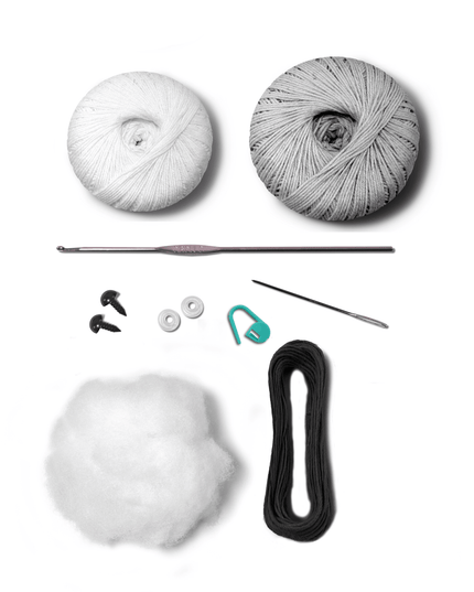 Knitty Critters - Safari crochet kit - Logan The Koala