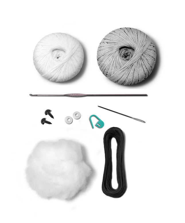 Knitty Critters - Safari crochet kit - Logan The Koala