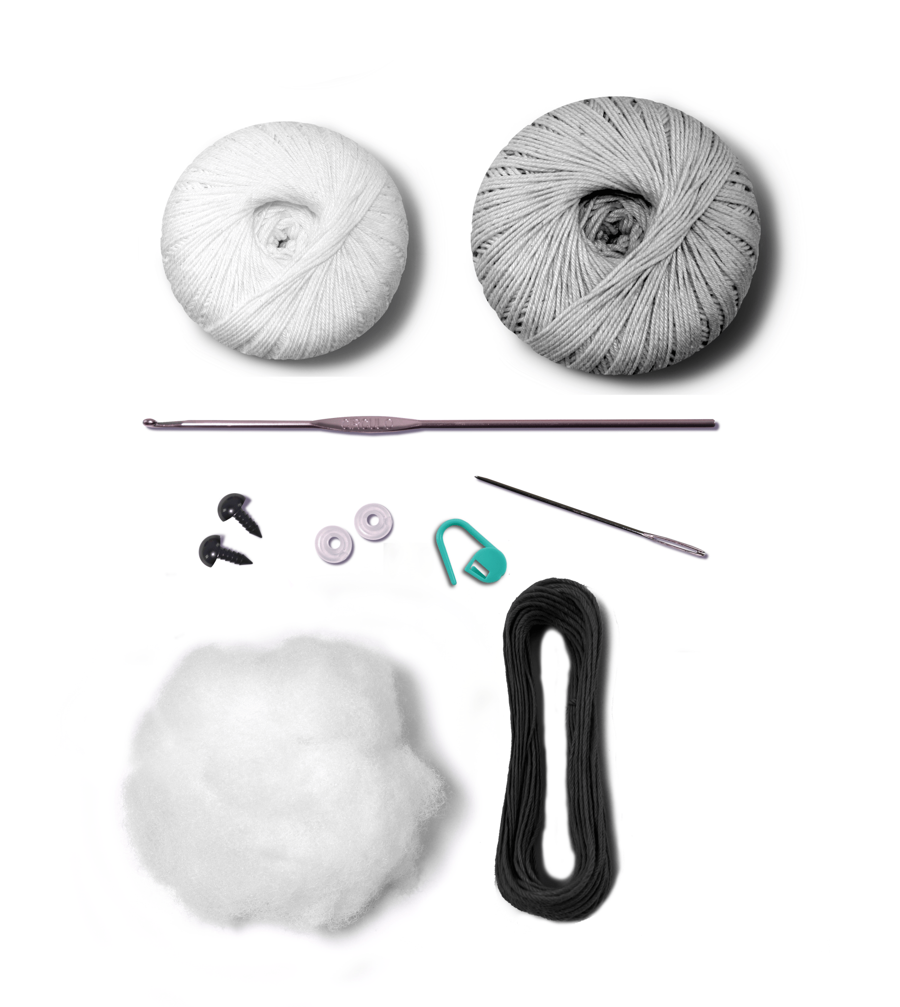 Knitty Critters - Safari crochet kit - Logan The Koala - The Red Squirrel