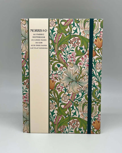 William Morris Fabric A5 Notebook Stationery Gift