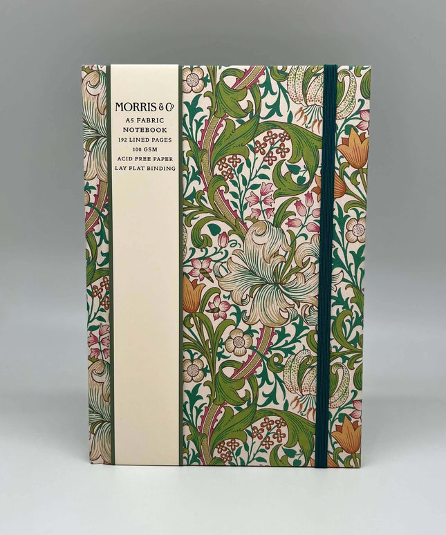 William Morris Fabric A5 Notebook Stationery Gift