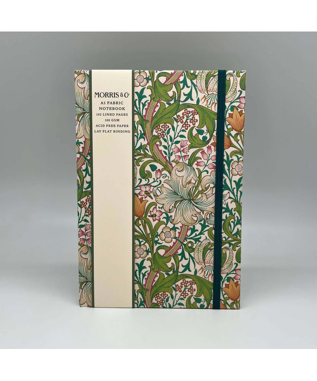 William Morris Fabric A5 Notebook Stationery Gift