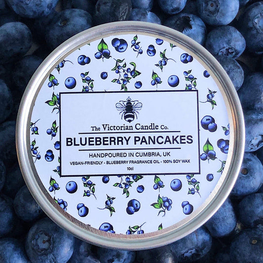 Blueberry Pancakes - Scented Candle - 100ml Tin - The Red Squirrel