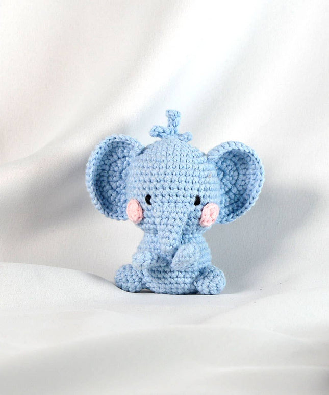 Knitty Critters - Pouch Pals 3 - Peanut The Elephant