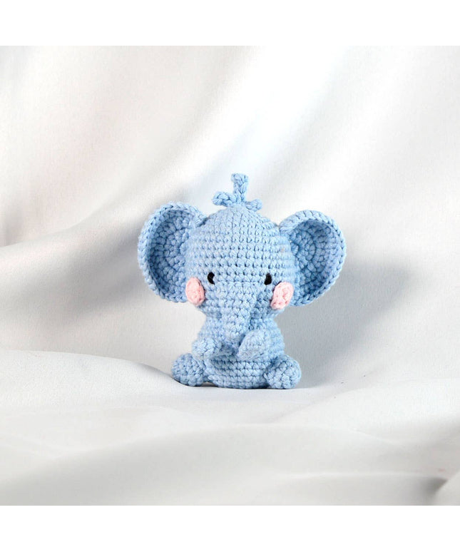 Knitty Critters - Pouch Pals 3 - Peanut The Elephant
