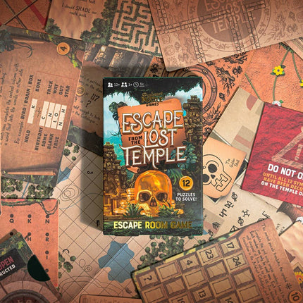 Escape from the Lost Temple - Escape room game
