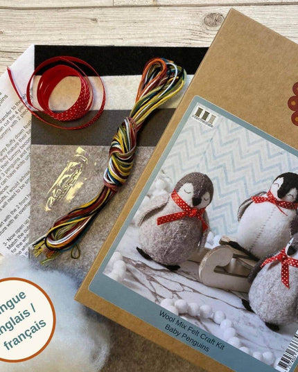 Baby Penguins Felt Craft Kit