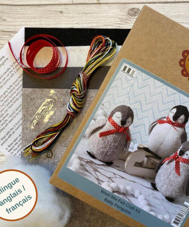 Baby Penguins Felt Craft Kit