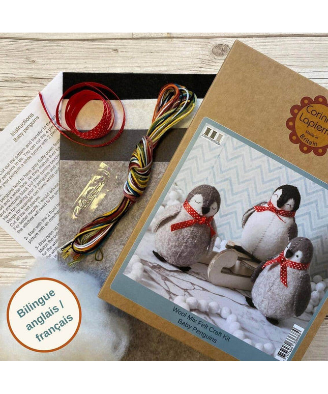 Baby Penguins Felt Craft Kit