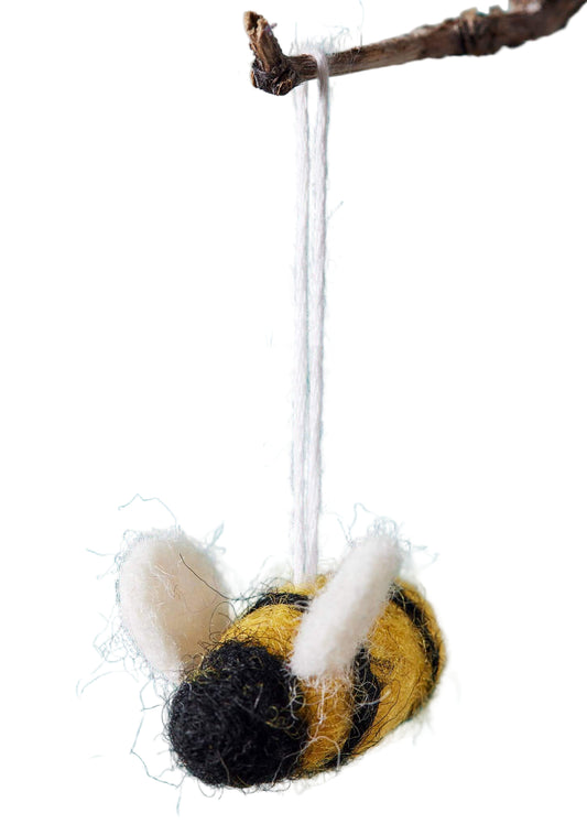 Felt Bee Decoration - The Red Squirrel