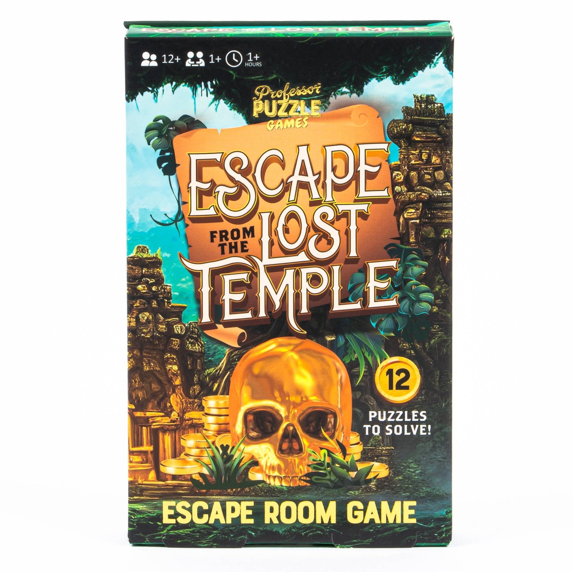 Escape from the Lost Temple - Escape room game - The Red Squirrel