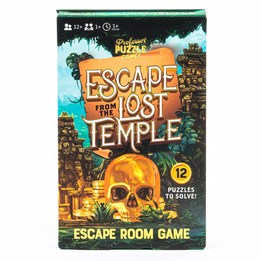 Escape from the Lost Temple - Escape room game - The Red Squirrel