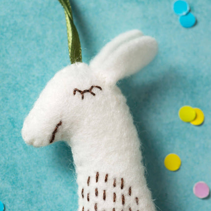 Llama Felt Craft Mini Kit - Beginner Friendly