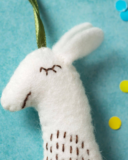 Llama Felt Craft Mini Kit - Beginner Friendly