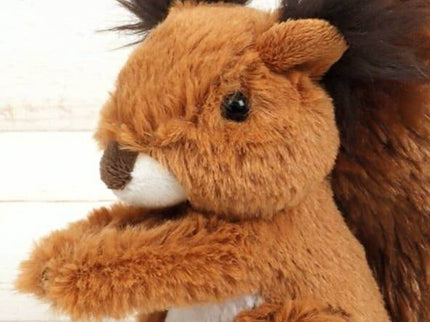 Red Squirrel Soft Baby Safe Plush Toy - 11cm