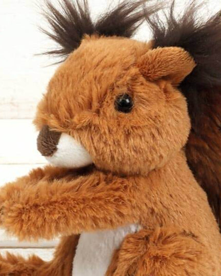 Red Squirrel Soft Baby Safe Plush Toy - 11cm