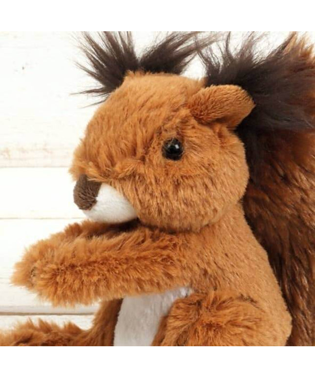 Red Squirrel Soft Baby Safe Plush Toy - 11cm