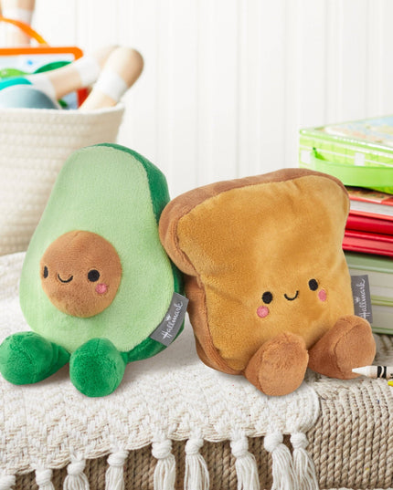 Better Together Avocado & Toast Magnetic Soft Toy Pair