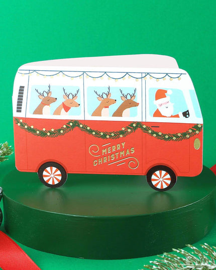 Christmas Camper Van Christmas Card Christmas Card