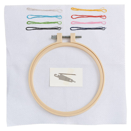 Sew & So On Embroidery Kit - Floral Letters