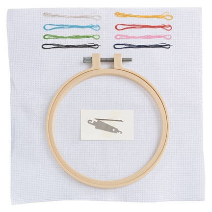 Sew & So On Embroidery Kit - Floral Letters - The Red Squirrel