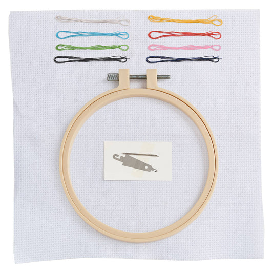 Sew & So On Embroidery Kit - Floral Letters - The Red Squirrel