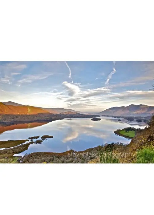 Scenic view of the Lake District captured in Steve Blake Photography Greetings Cards.