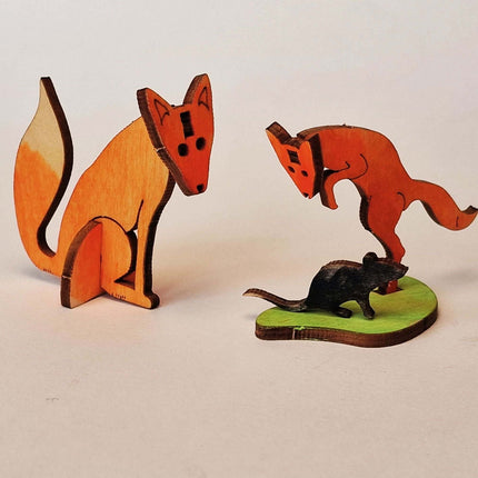 Wooden Model Animal Kits