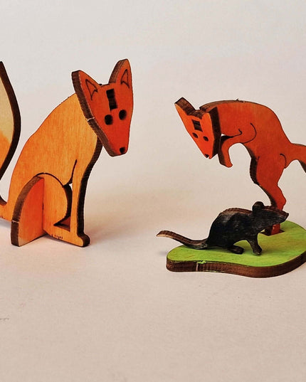 Wooden Model Animal Kits