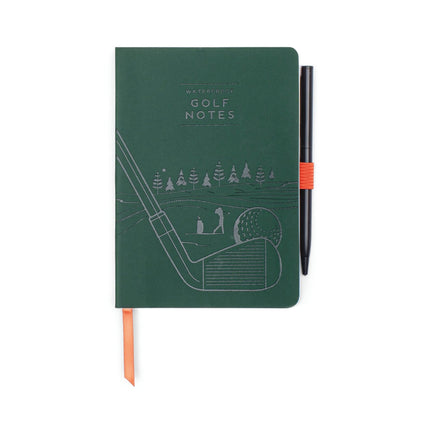 Golfers Waterproof Notebook: Keep Your Game Notes Dry!