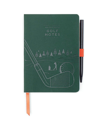 Golfers Waterproof Notebook: Keep Your Game Notes Dry!