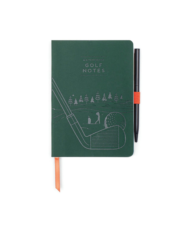 Golfers Waterproof Notebook: Keep Your Game Notes Dry!