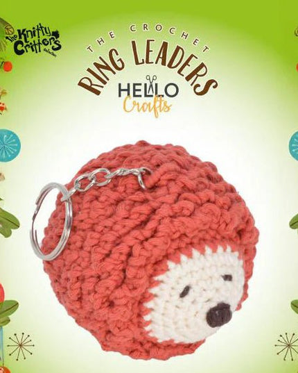 Ringleaders Keyring Crochet Kit - Woodland - Hedgehog
