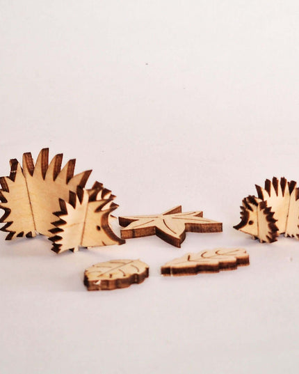 Wooden Model Animal Kits Hedgehog