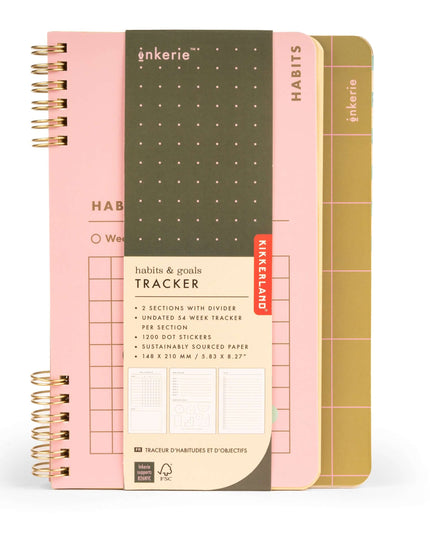 Habits & Goals Tracker - Kikkerland