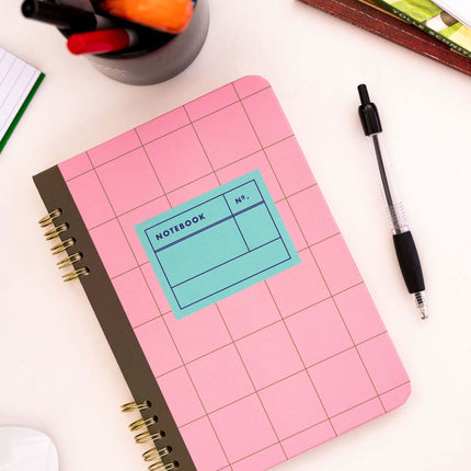 Spiral Bound A5 notebook - Kikkerland