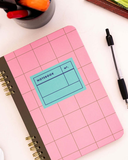 Spiral Bound A5 notebook - Kikkerland