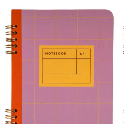 Spiral Bound A5 notebook - Kikkerland