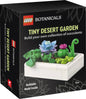 LEGO Botanicals Tiny Desert Garden set packaging with succulent figures and white planter.