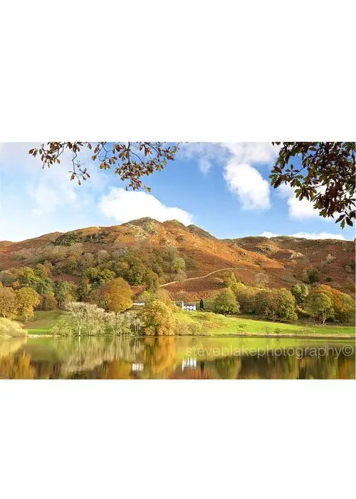 Scenic view of Lake District landscape captured in Steve Blake Photography Greetings Cards.