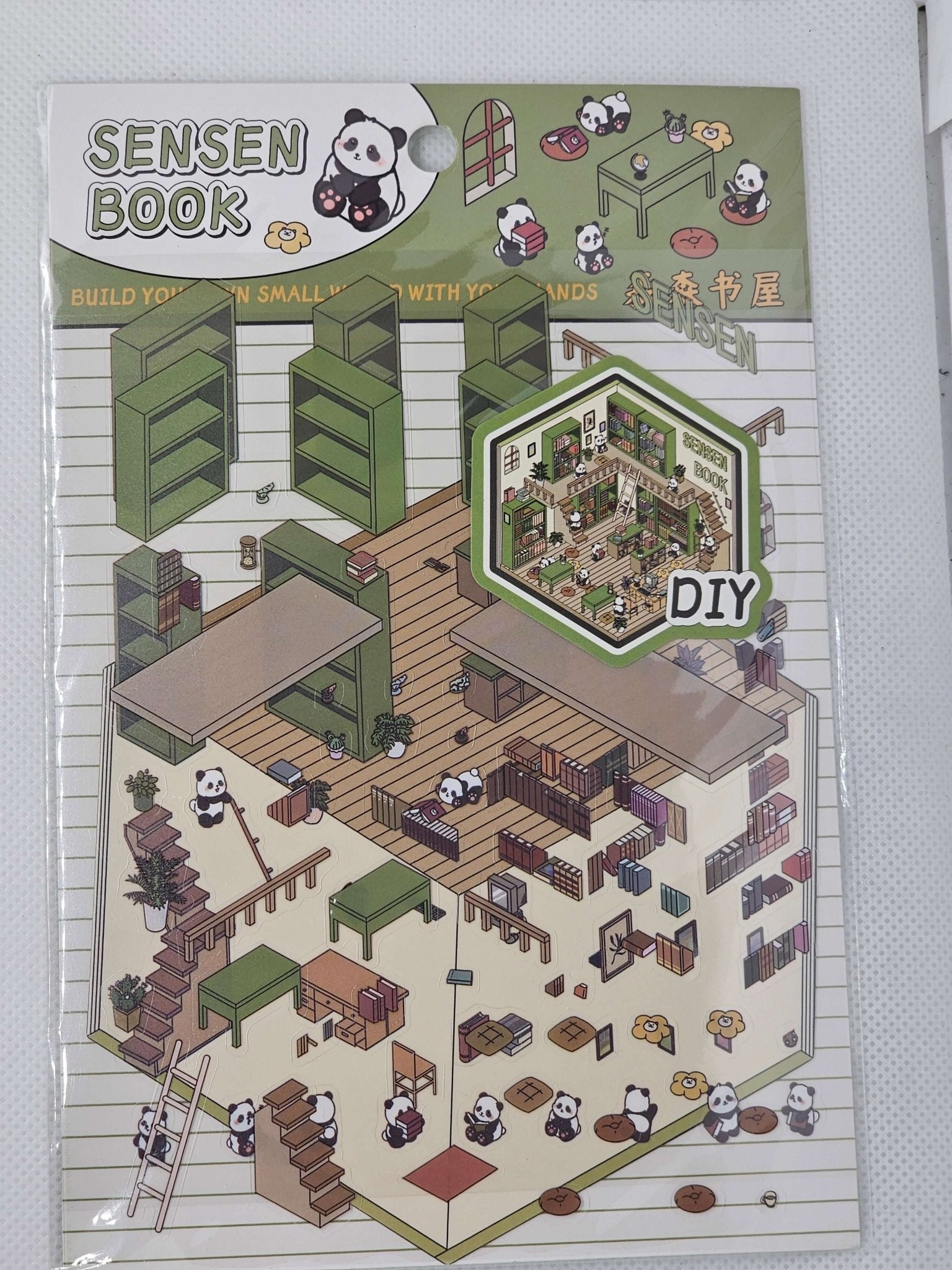 DIY Sticker packs - Make a scene with stickers - The Red Squirrel