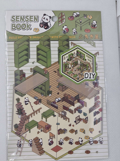 DIY Sticker packs - Make a scene with stickers - The Red Squirrel