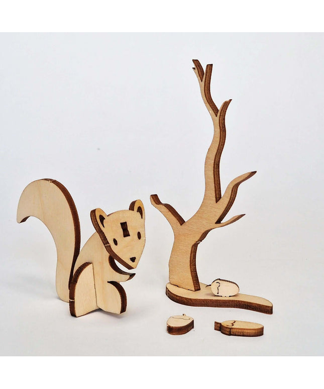 Wooden Model Animal Kits
