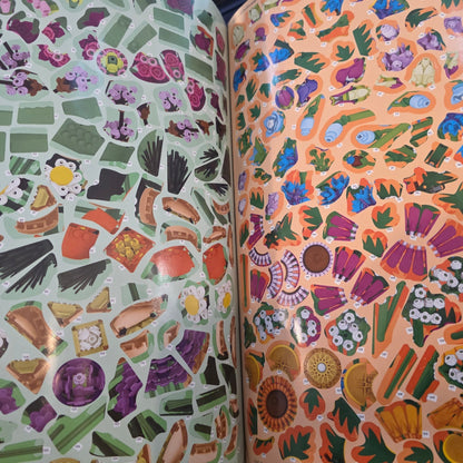 A few stickers from the Lego sticker book