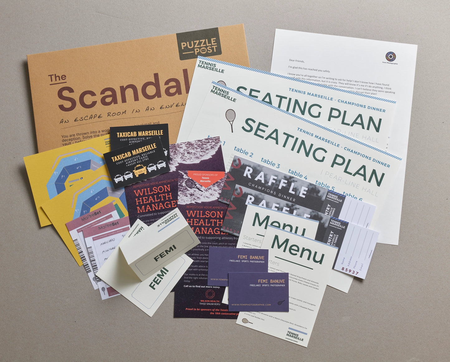 Escape Room in an Envelope - Puzzle Game - Various games - The Red Squirrel