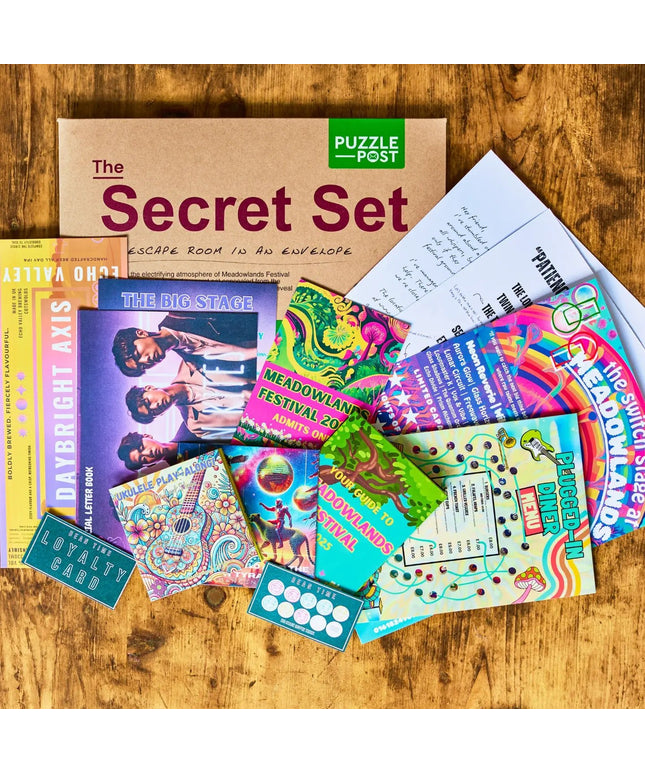 Escape Room in an Envelope - Puzzle Game - Various games