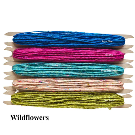 Donegal weaving yarn - 100% wool Wildflower