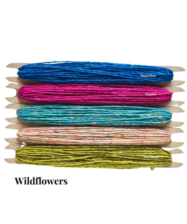 Donegal weaving yarn - 100% wool Wildflower
